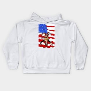 Halloween Man American Nightmare Kids Hoodie